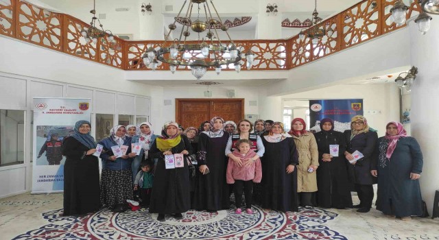 Jandarma KADES hakkında bilgilendirdi