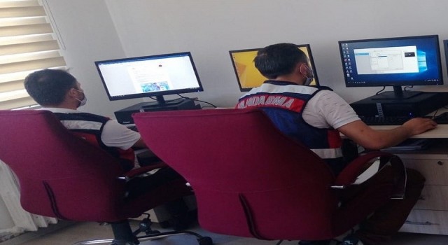 Jandarmanın sanal devriyesinde 269 internet sitesine erişim engeli