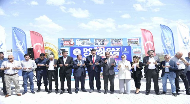 Kahramankazanda köylere doğalgaz seferberliği sürüyor