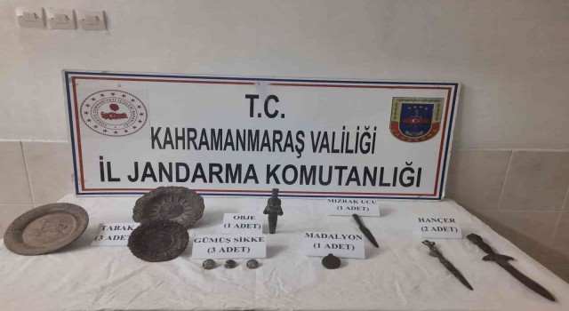 Kahramanmaraşta tarihi eser operasyonu