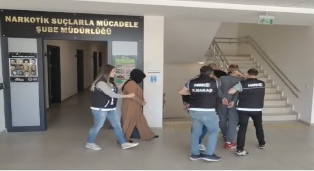 Kahramanmaraşta uyuşturucu operasyonunda 3 kişi tutuklandı
