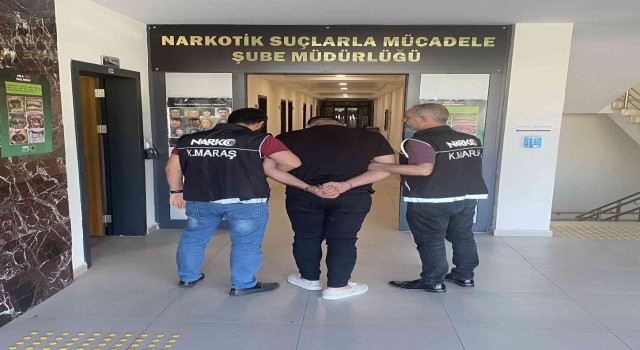 Kahramanmaraşta uyuşturucuya 1 tutuklama