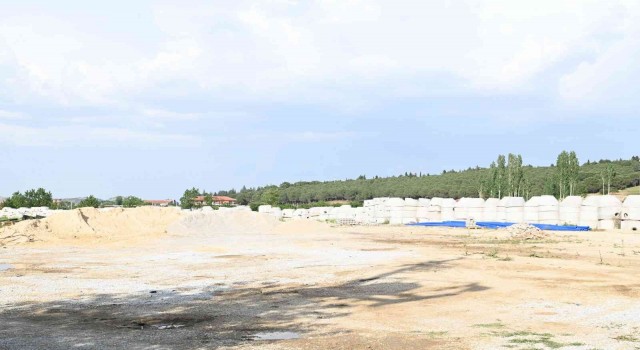 Kaliteli ve hızlı hizmet için Kulaya yeni şantiye alanı