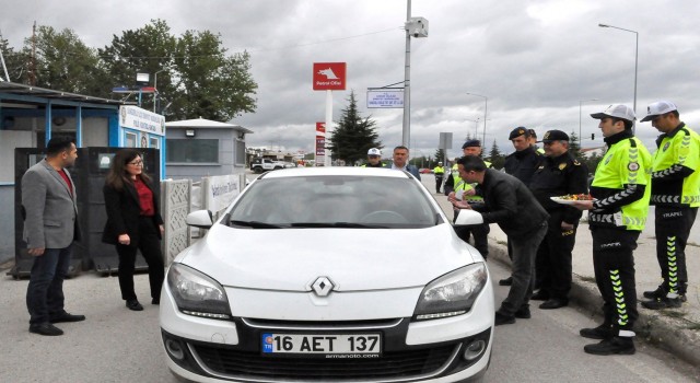 Kalmakam Görmüşten sürücülere emniyet kemeri uyarısı