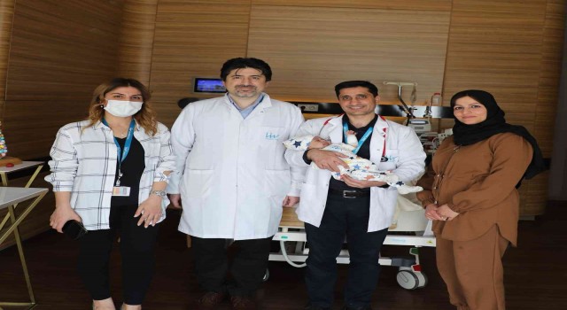Kalp hastası Iraklı bebek Gaziantepte sağlığına kavuştu