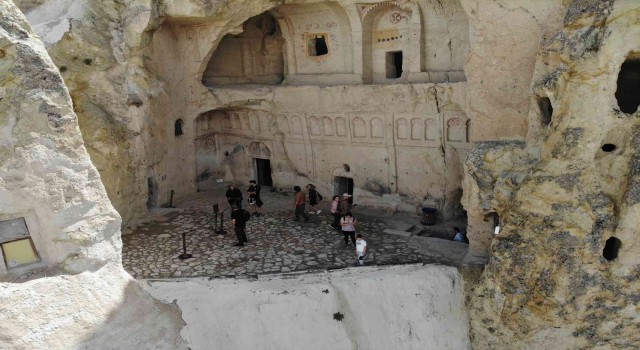 Kapadokyaya bayramda ziyaretçi akını
