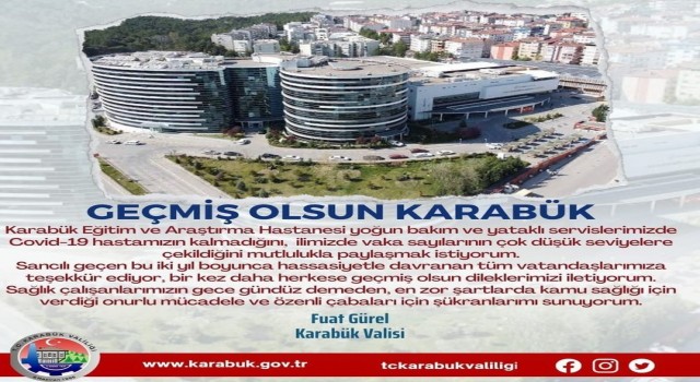 Karabükte covid-19 vakaları sıfırlandı