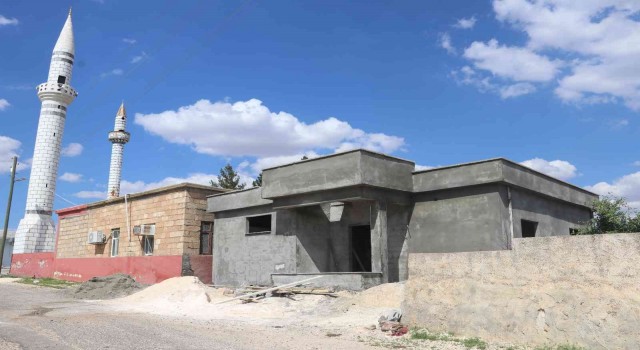 Karaköprü kırsalında yeni çok amaçlı salonlar yükseliyor