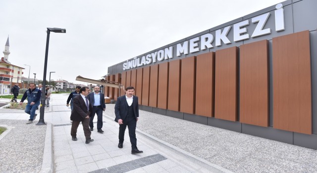 Karatay Trafik Eğitim Parkı açılış için gün sayıyor