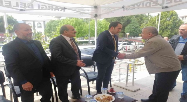 Kargıda protokol bayramlaştı