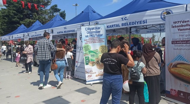 Kartalda çölyak farkındalığı için Glütensiz Hayat Şenliği düzenlendi