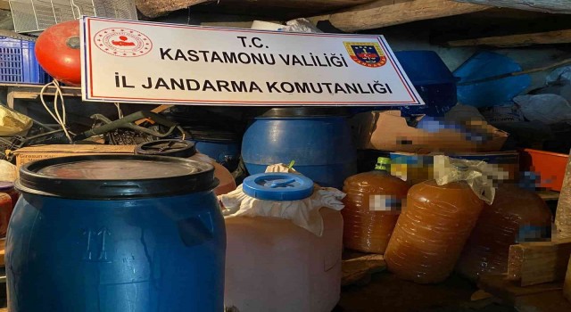 Kastamonuda kaçak içki operasyonu: 1 gözaltı
