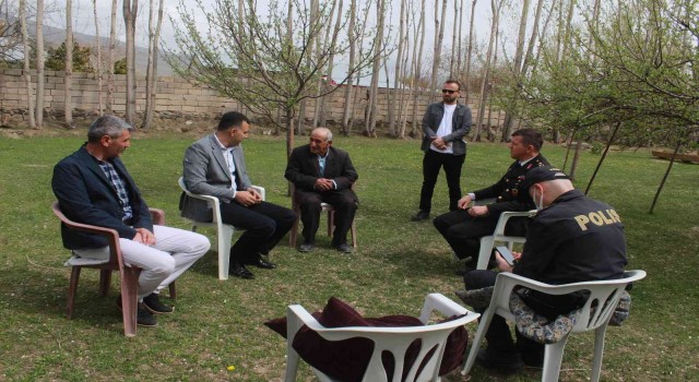 Kaymakamdan şehit ve gazi ailelerine bayram ziyareti