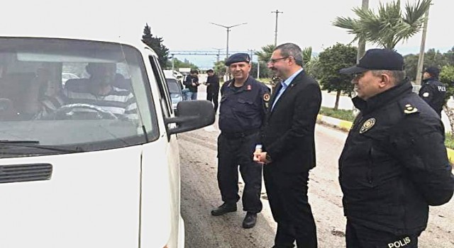 Kaymakamlı trafik denetimi
