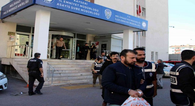 Kayseride çeşitli suçlardan hapis cezası ile aranan 8 kişi yakalandı