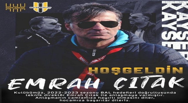 Kayserigücü FKda Emrah Çıtak dönemi