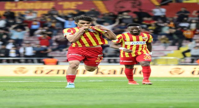 Kayserisporun genç futbolcusu Hayrullah ilk golünü attı