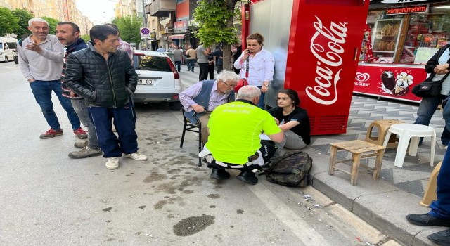 Kaza yapan araç sürücüsü 93 yaşında çıktı