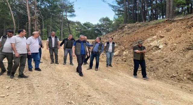 Kazdağlarındaki çalışmalar yerinde görüldü