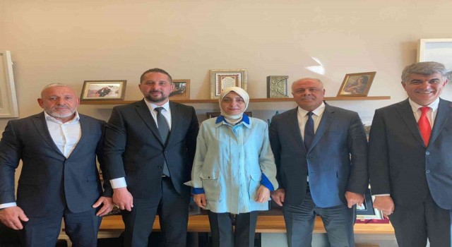 Kdz. Ereğli Kızılay Başkanı Yağız Ankarada temaslarda bulundu
