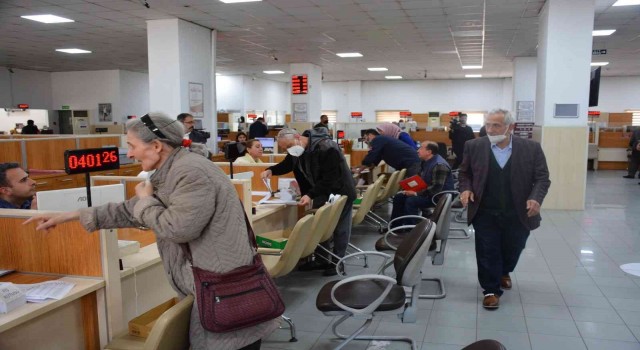 Keçiörenliler vergi ödemeleri için sıra beklemiyor