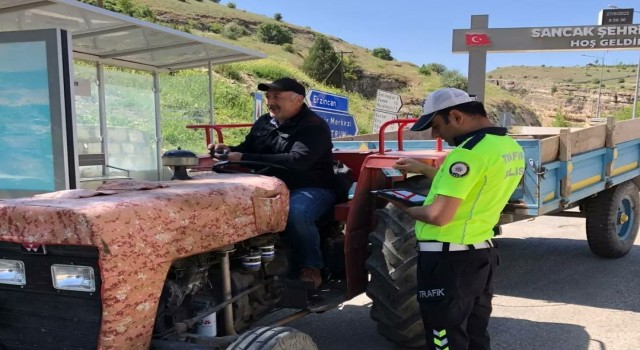 Kemahta asayiş ve trafik denetimi