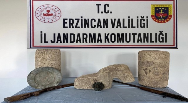 Kemahta tarihi eser operasyonu