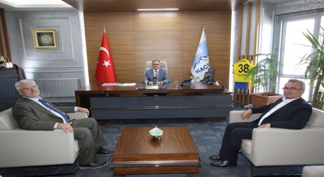 KESOB Başkanı Övüçden Başkan Özdoğana veda ziyareti