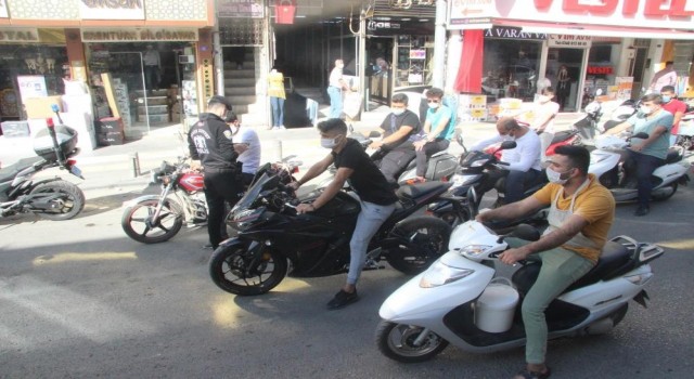 Kiliste trafikteki araçların yarısı motosiklet