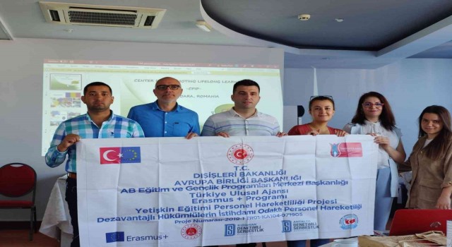 Kırıkhan Denetimli Serbestlik Müdürlüğü personeli Romanyada eğitim aldı