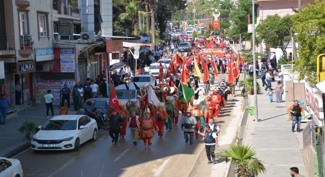 Kırıkhanda mehterli Gençlik Yürüyüşü