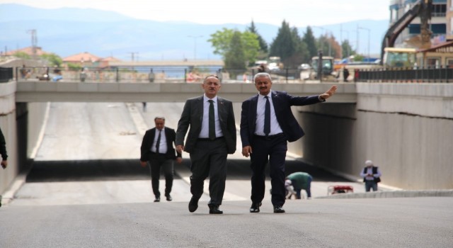 Kırıkkalede köprülü kavşak projesi trafiği rahatlatacak