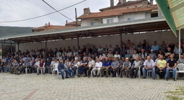 Kızılçukur Köyünde yağmur duası