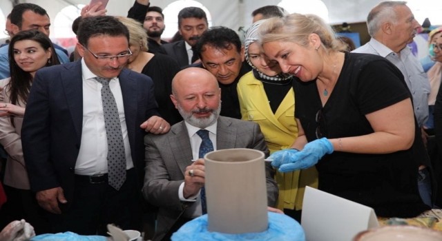 Kocasinanda emeğin sanata dönüştüğü sergi, büyük beğeni topladı