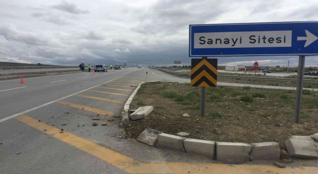 Konyada otomobil takla attı: 1 yaralı