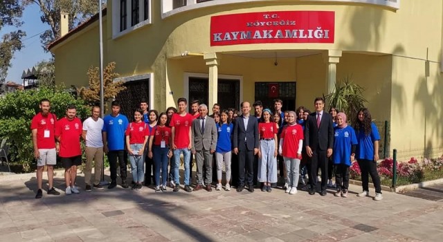 Köyceğizli gençler, Kaymakam Maslakla görüştü