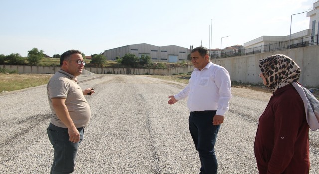 Kulanın yeni hastane çevresindeki asfaltlama çalışmaları sona erdi