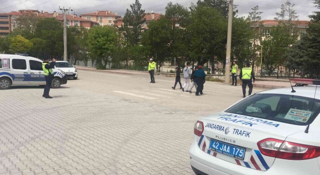 Kuluda “Yayalar için 5 adımda güvenli trafik uygulaması yapıldı