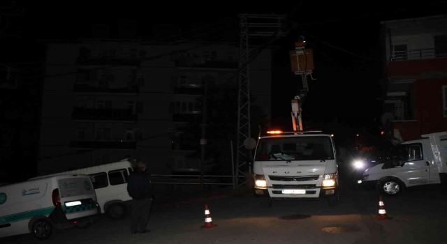 Mahallede doğalgaz paniği