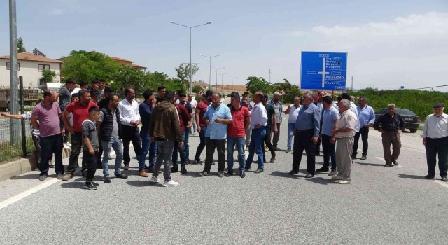 Malatyada EDS talebi yol kapattırdı