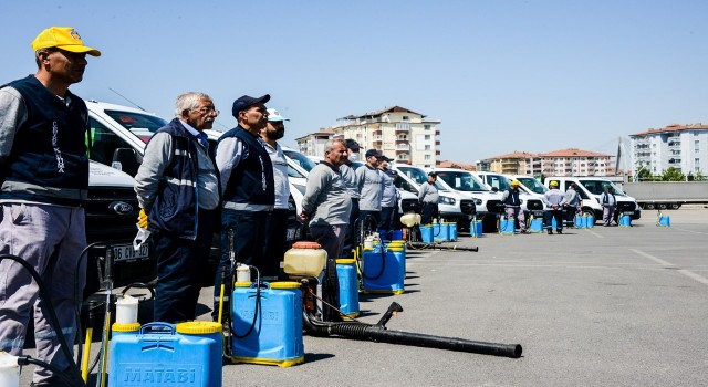 Malatyada ilaçlama çalışmalarına hız verildi
