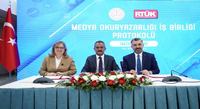 MEB ile RTÜK arasında Medya Okuryazarlığı İş Birliği Protokolü imzalandı