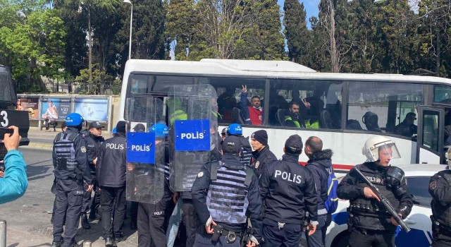 Mecidiyeköyden Taksime yürümek isteyen eylemcilere müdahale