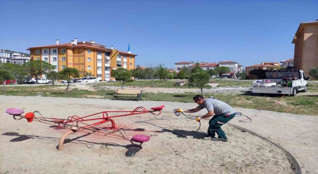 Menteşede Parklar yenileniyor