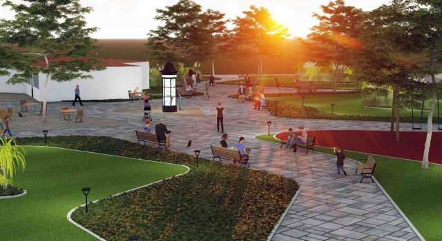 Menteşedeki 2000 Derneği parkı yenileniyor