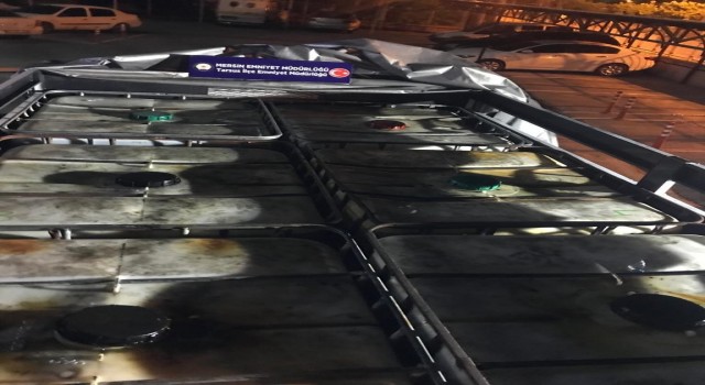 Mersinde 5 ton 250 kilogram kaçak akaryakıt ele geçirildi