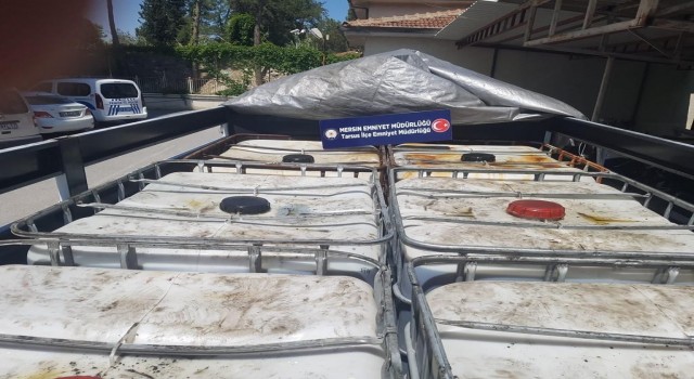 Mersinde 5 ton 952 litre kaçak akaryakıt ele geçirildi