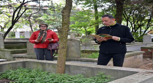 Mezarlıklarda hüzünlü bayram arifesi