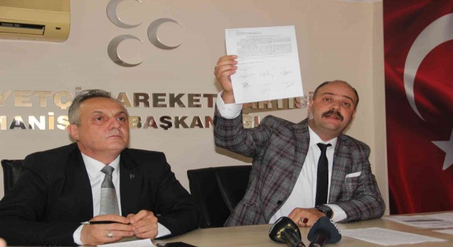 MHPden CHPnin iddialarına belgelerle cevap