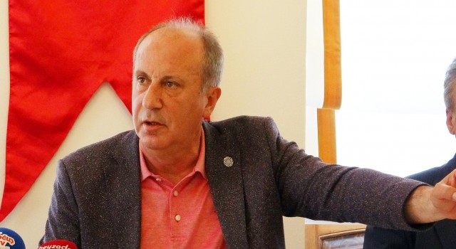 Muharrem İnce: "Ana muhalefetin kafası karışık"
